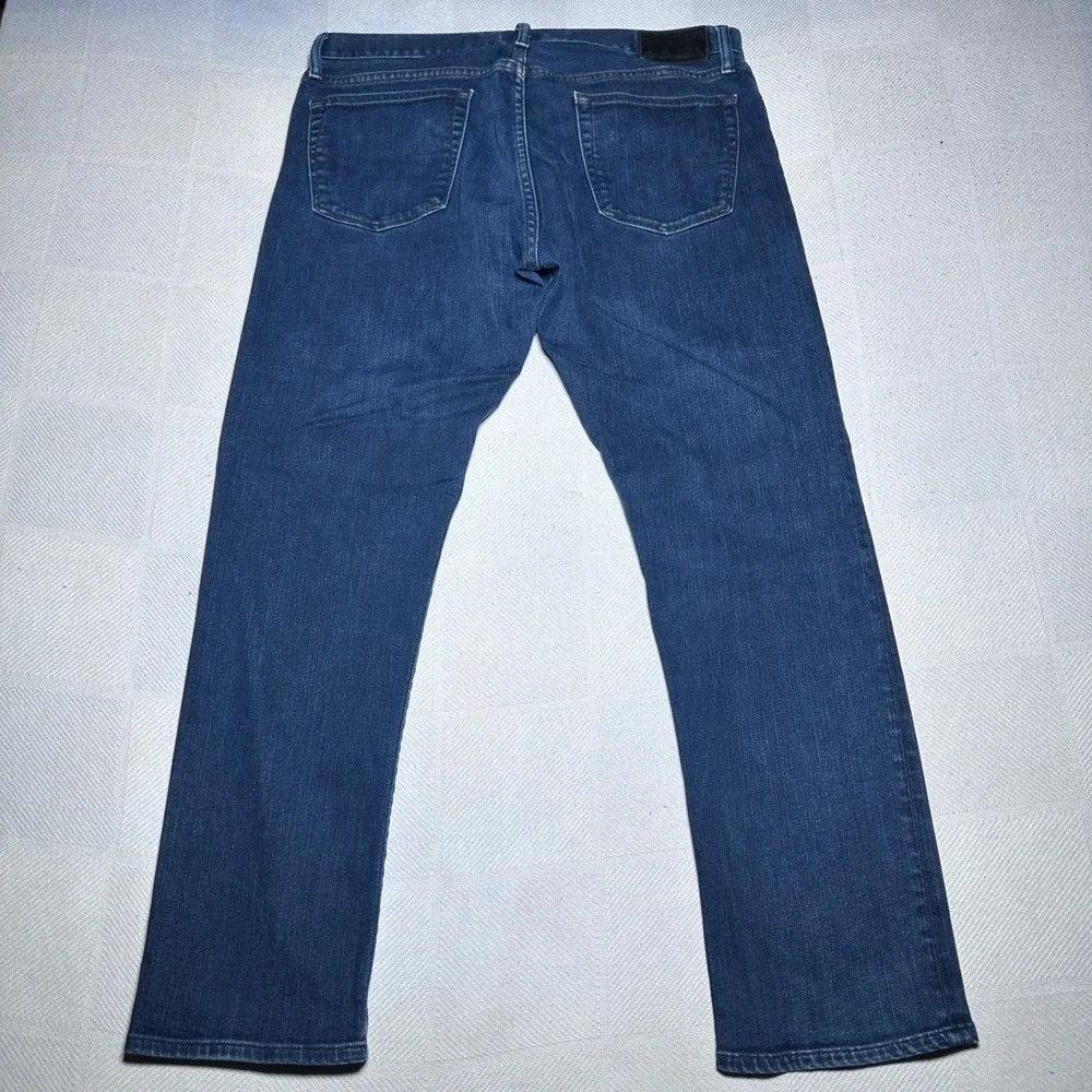 Polo Ralph Lauren Jeans Mens 34x30 Hampton Relaxed Straight Dark Wash Stretch